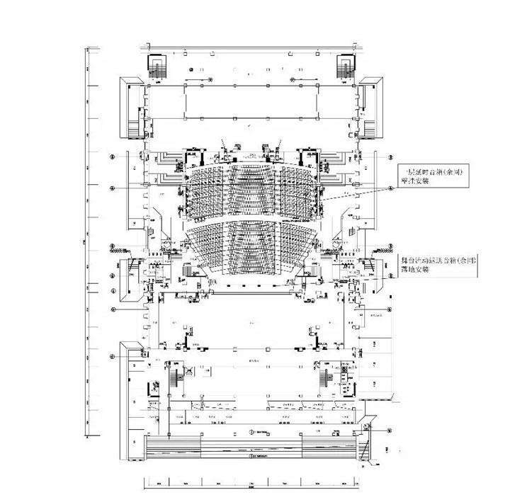 西安建筑科技大學(xué)禮堂設(shè)計(jì)圖1