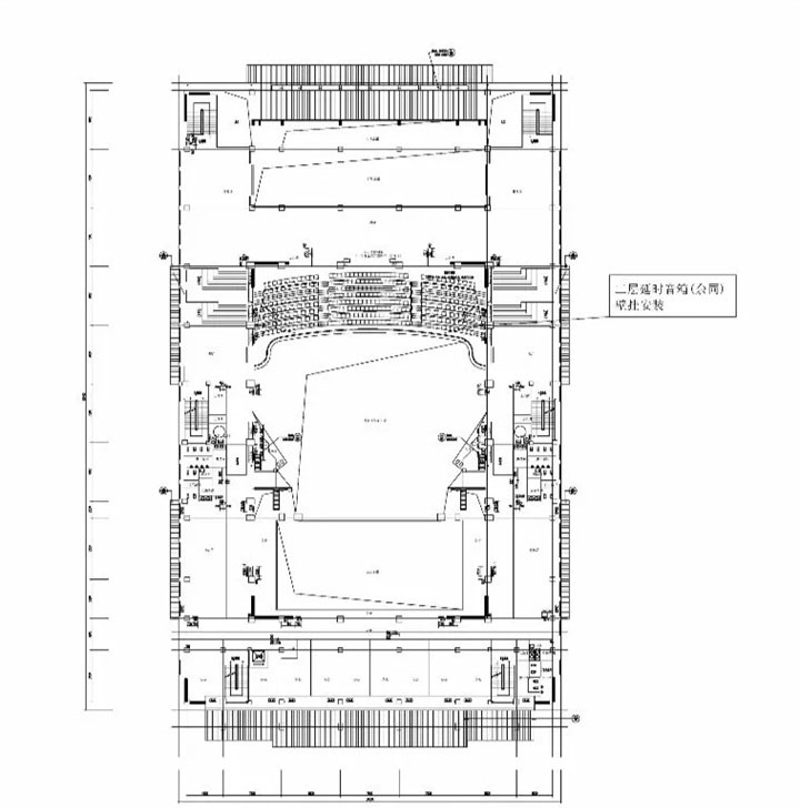 西安建筑科技大學(xué)禮堂設(shè)計(jì)圖2